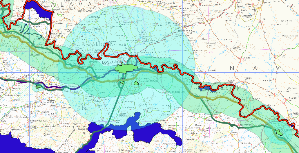 Acotamiento inicial del emplazamiento.