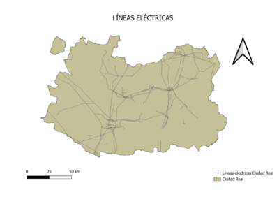 Líneas eléctricas Ciudad Real