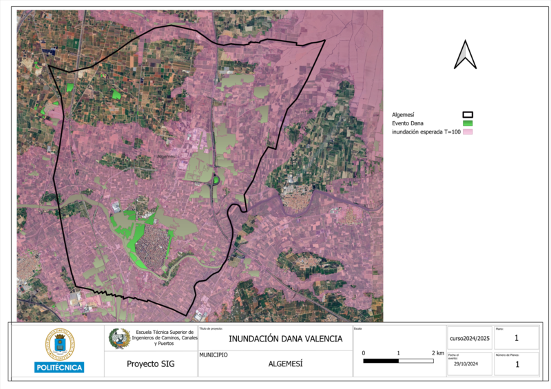 Archivo:Comparación del evento de la DANA con lo esperado para un periodo de retorno de 100 años.png