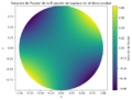 Solución de Fourier de la Ecuación de Laplace en el disco unidad.png