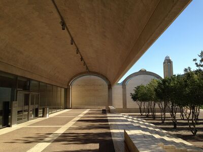 Bóveda cicloidal del Kimbell Art Museum